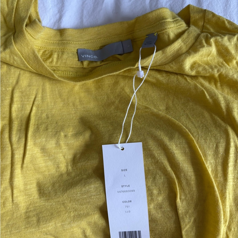 Vince Yellow T-Shirt
